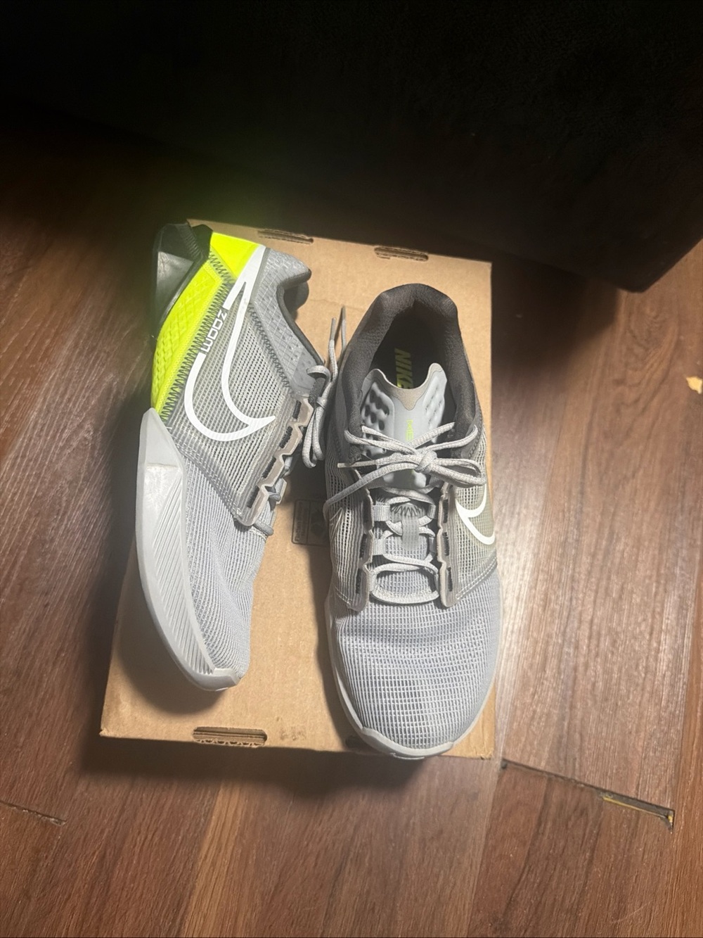 Nike Zoom Metcon Turbo 2 Wolf Grey Volt DH3392-001 Sz 7 Men